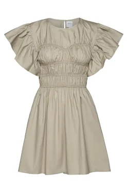 MISA Los Angeles RADHA DRESS Sandsolidpoplin Outlet