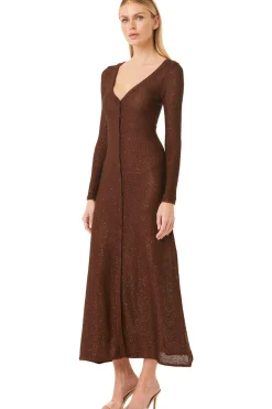 MISA Los Angeles RAFAEL CARDIGAN Chocolateshimmer Online