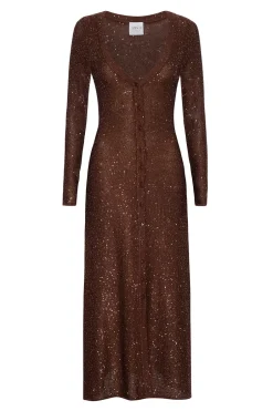 MISA Los Angeles RAFAEL CARDIGAN Chocolateshimmer Online