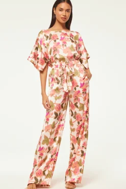 MISA Los Angeles RESHMA PANT Sonoranflorasatin Fashion