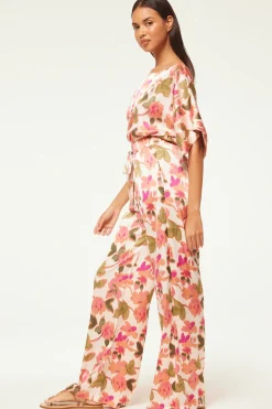 MISA Los Angeles RESHMA PANT Sonoranflorasatin Fashion