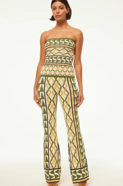MISA Los Angeles RIALTA PANT Limoncellogeojacquard Outlet