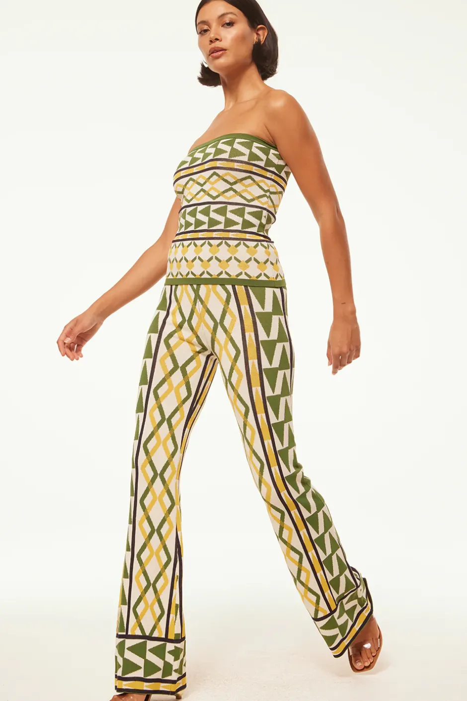 MISA Los Angeles RIALTA PANT Limoncellogeojacquard Outlet