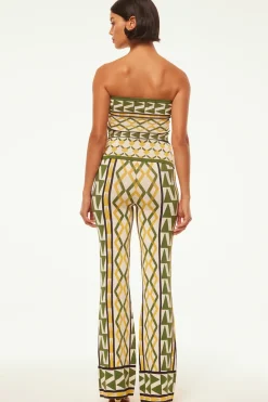 MISA Los Angeles RIALTA PANT Limoncellogeojacquard Outlet