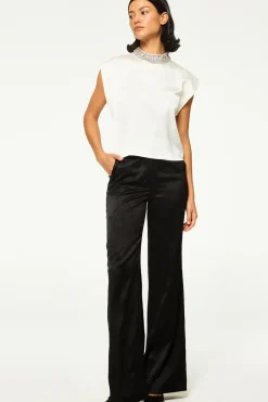 MISA Los Angeles RILEY TOP Ivorysatin Best