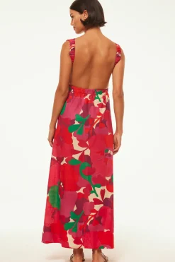 MISA Los Angeles ROSALIA DRESS Florarosada New