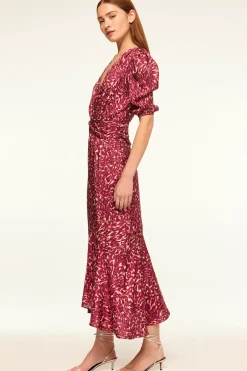 MISA Los Angeles ROSALIE DRESS Faunaabstract Outlet