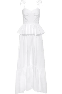MISA Los Angeles ROSIE DRESS White Hot
