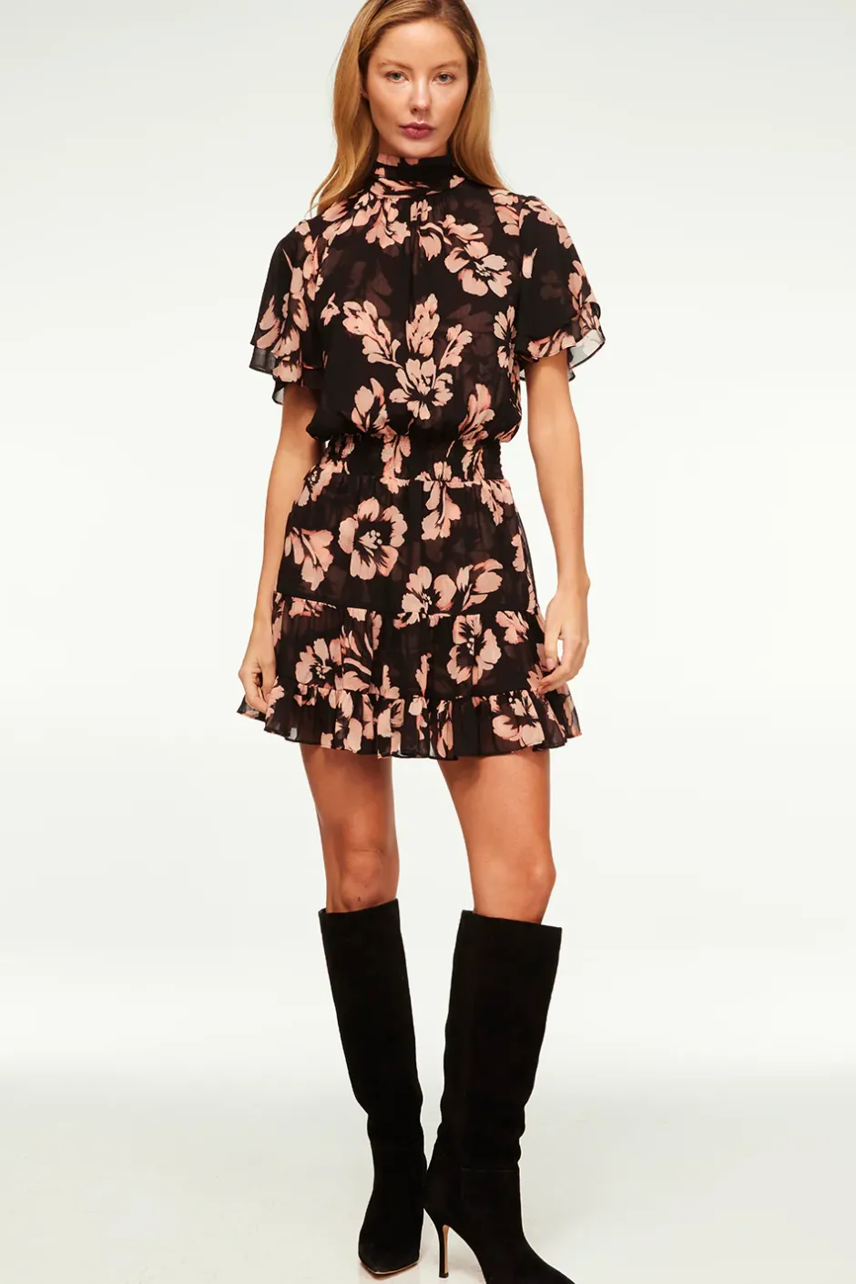 MISA Los Angeles SAFFIE DRESS Auricflora Sale