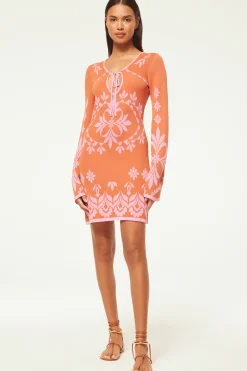 MISA Los Angeles SAHAR DRESS Pinkflorasantiago Hot