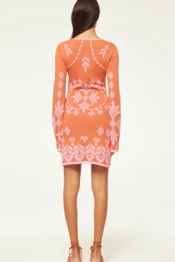 MISA Los Angeles SAHAR DRESS Pinkflorasantiago Hot