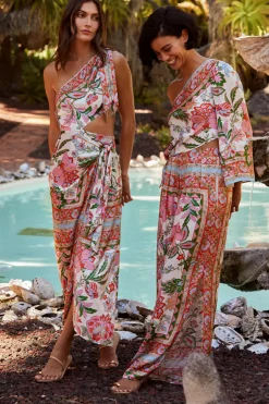 MISA Los Angeles SERINA DRESS Casablancabordermix Best