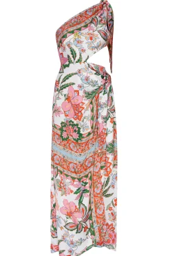 MISA Los Angeles SERINA DRESS Casablancabordermix Best