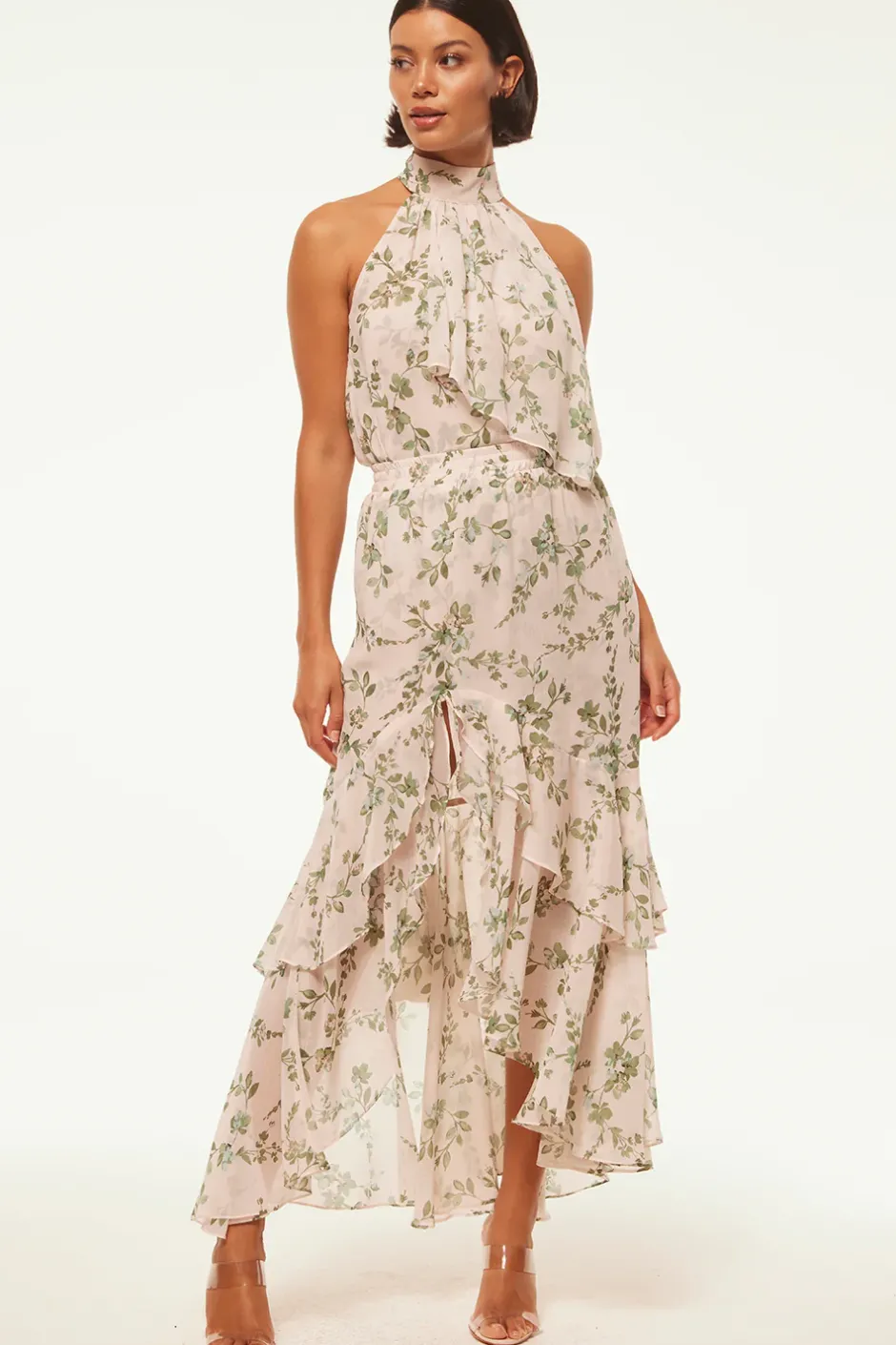 MISA Los Angeles SEVA SKIRT Whitesagebotanica Fashion