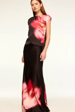 MISA Los Angeles SIERRA SKIRT Midnightorchid Fashion