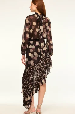 MISA Los Angeles SKY SKIRT Polkadotmix Discount