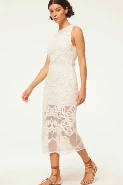MISA Los Angeles SOFANDEH DRESS Embroideredmesh Best