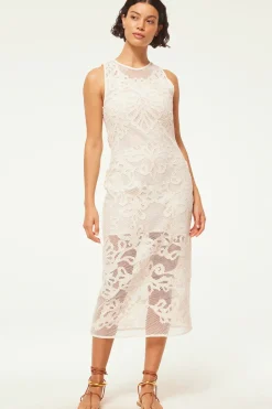 MISA Los Angeles SOFANDEH DRESS Embroideredmesh Best