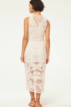 MISA Los Angeles SOFANDEH DRESS Embroideredmesh Best
