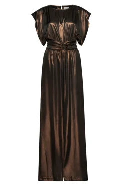 MISA Los Angeles SOPHIA JUMPSUIT Burnishedbronze Sale