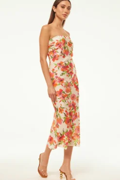 MISA Los Angeles THARA DRESS Palmareibloomssatin Best