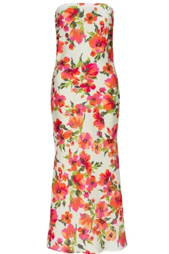 MISA Los Angeles THARA DRESS Palmareibloomssatin Best