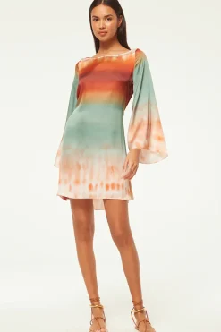 MISA Los Angeles TWIGGY DRESS Carnelianombre Outlet