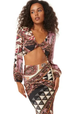 MISA Los Angeles VALA TOP Leonardopatchwork New