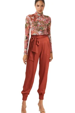 MISA Los Angeles VEP PANT Burntorangesatin Best