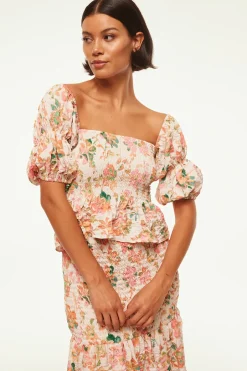 MISA Los Angeles VIDA TOP Persimmoncrinkle Fashion