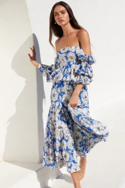 MISA Los Angeles VIDA TOP Gardeniacrinkle Fashion