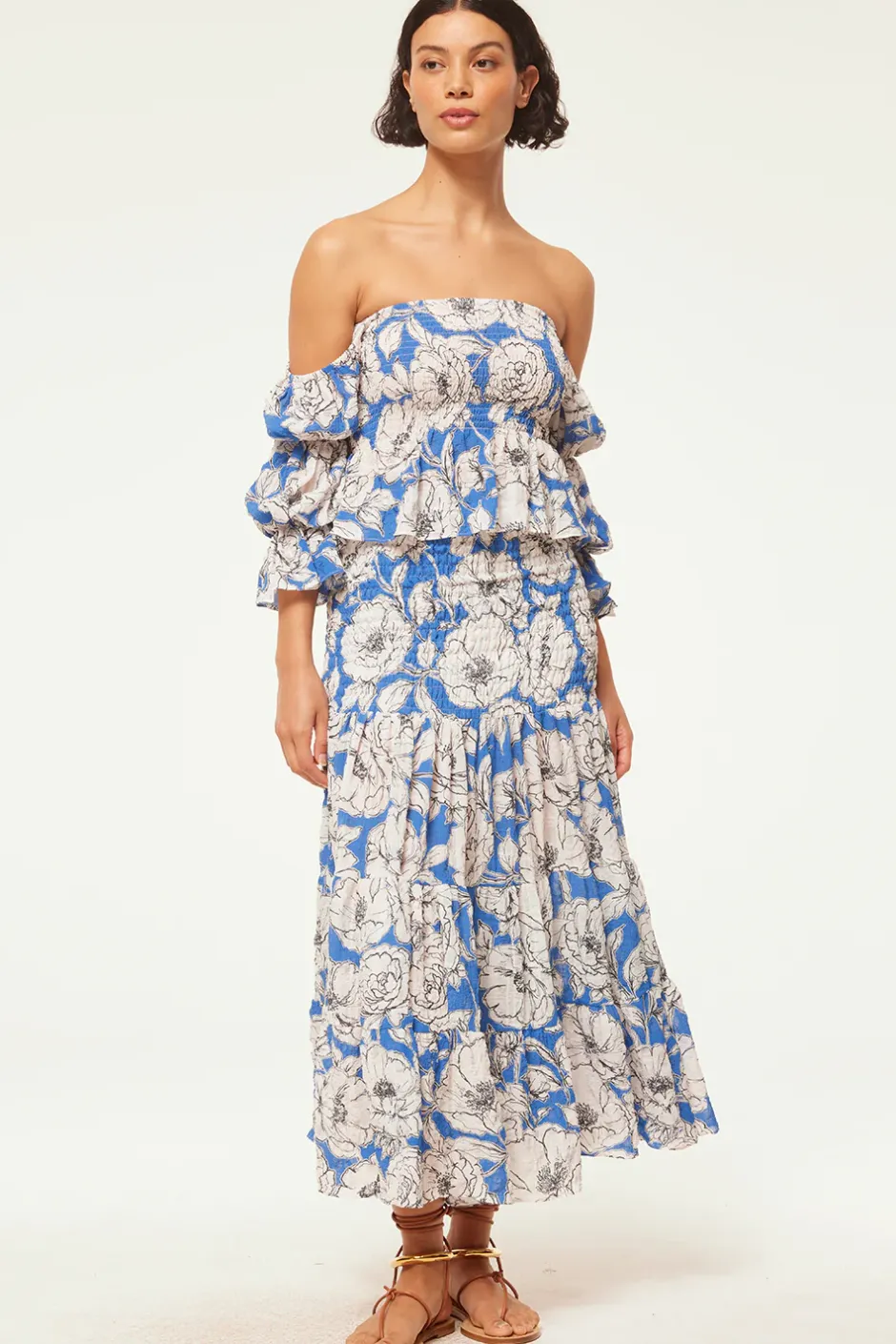 MISA Los Angeles VIDA TOP Gardeniacrinkle Fashion