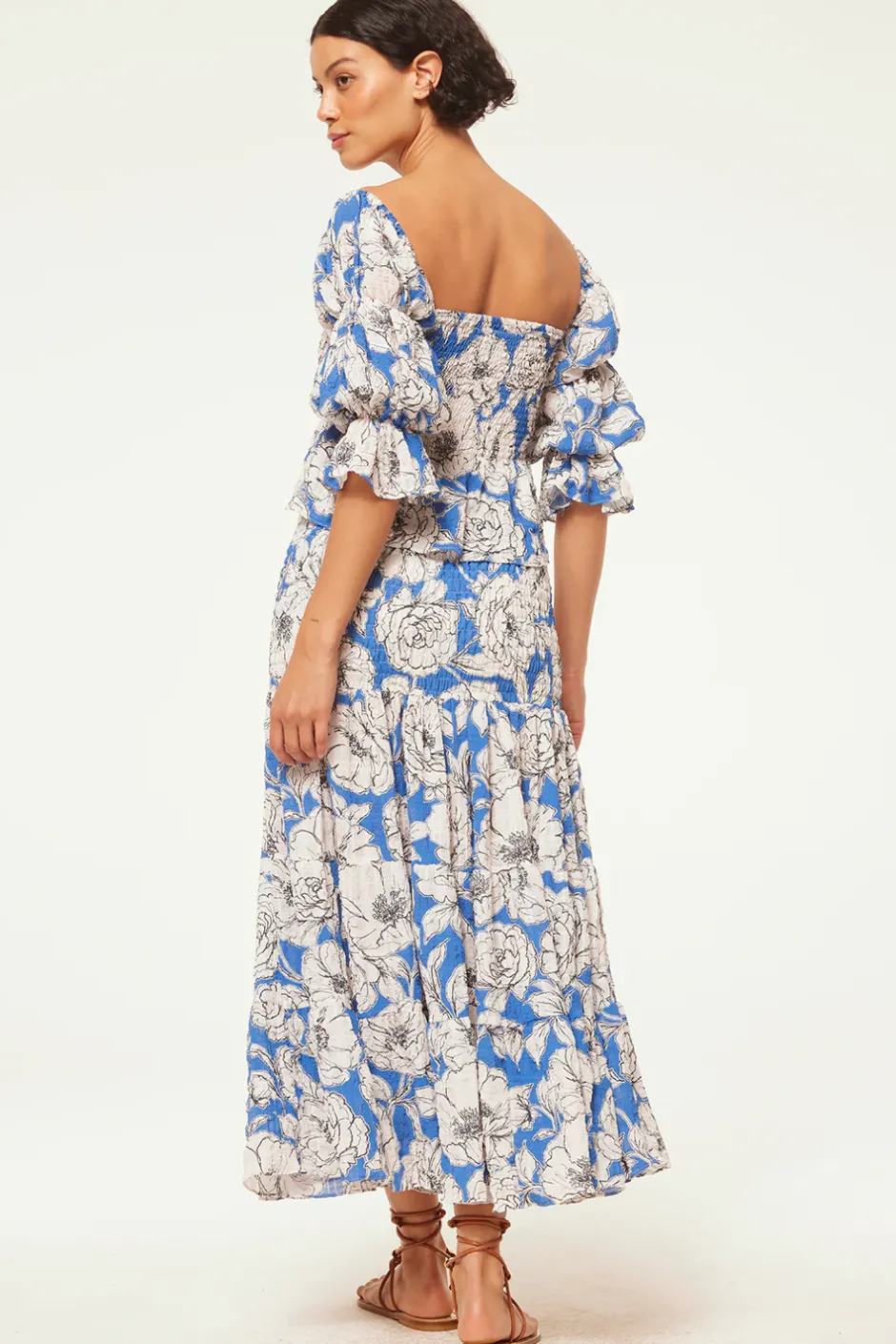 MISA Los Angeles VIDA TOP Gardeniacrinkle Fashion