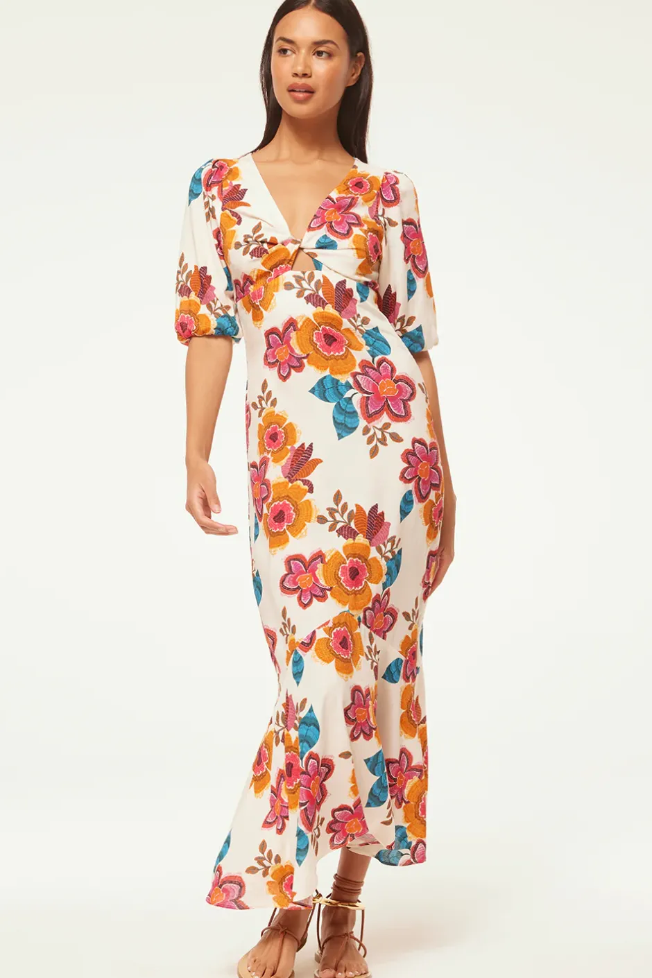 MISA Los Angeles WALLIS DRESS Floramarbella Clearance