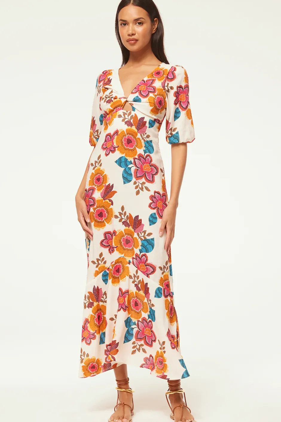 MISA Los Angeles WALLIS DRESS Floramarbella Clearance