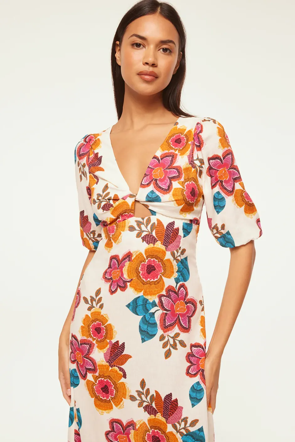 MISA Los Angeles WALLIS DRESS Floramarbella Clearance