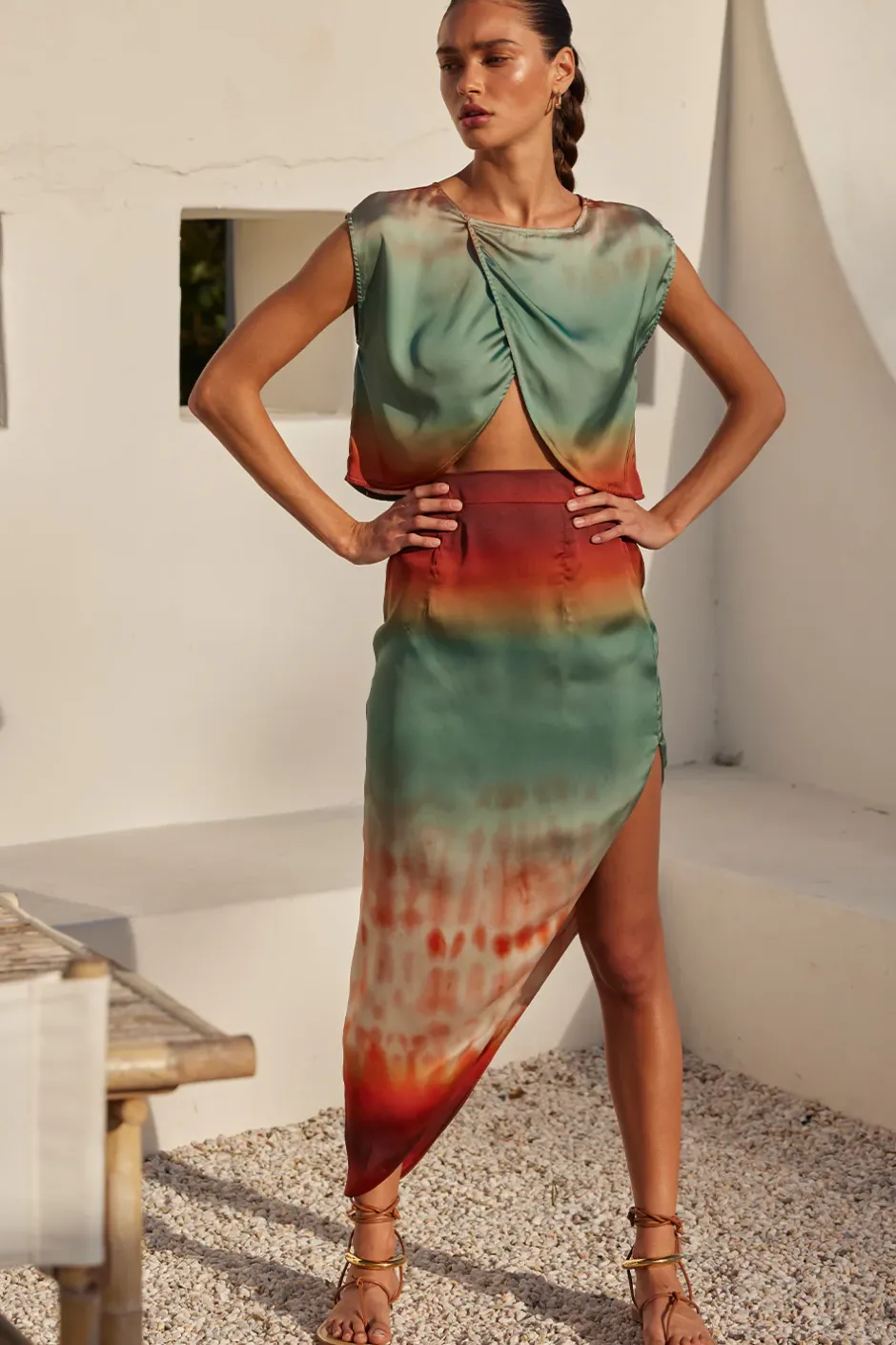 MISA Los Angeles ZENDA TOP Carnelianombre Clearance