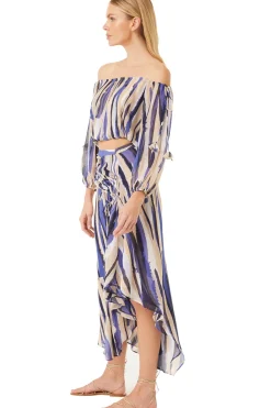 MISA Los Angeles ZULIKA SKIRT Stripedinstinct Online